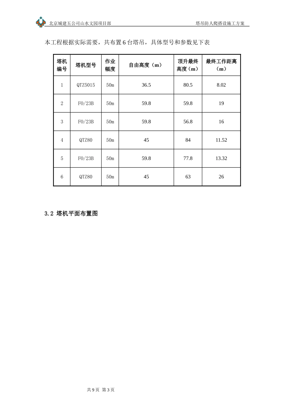 塔吊防人爬装置施工方案_第3页