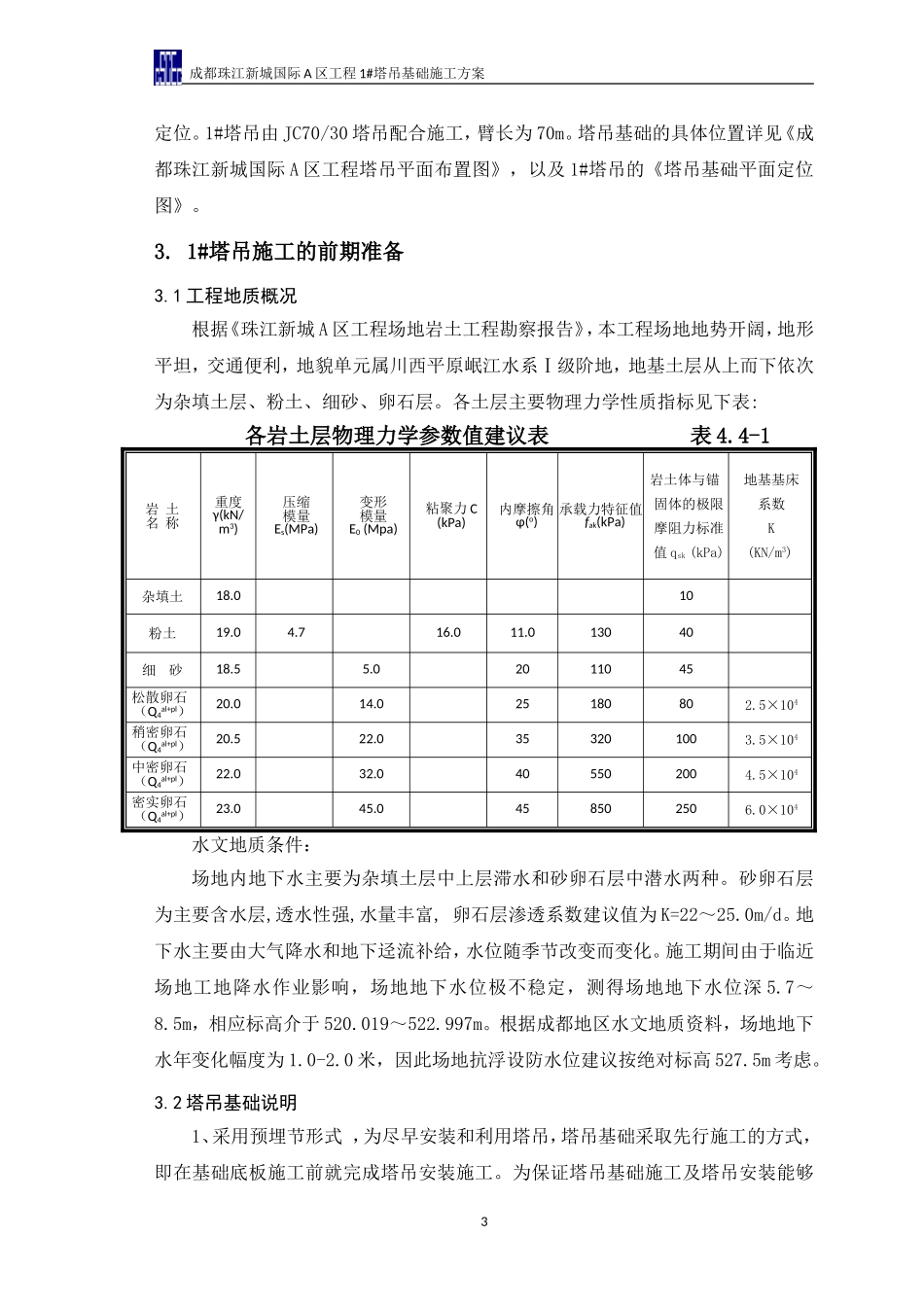 塔吊基础施工方案(正式)_第3页