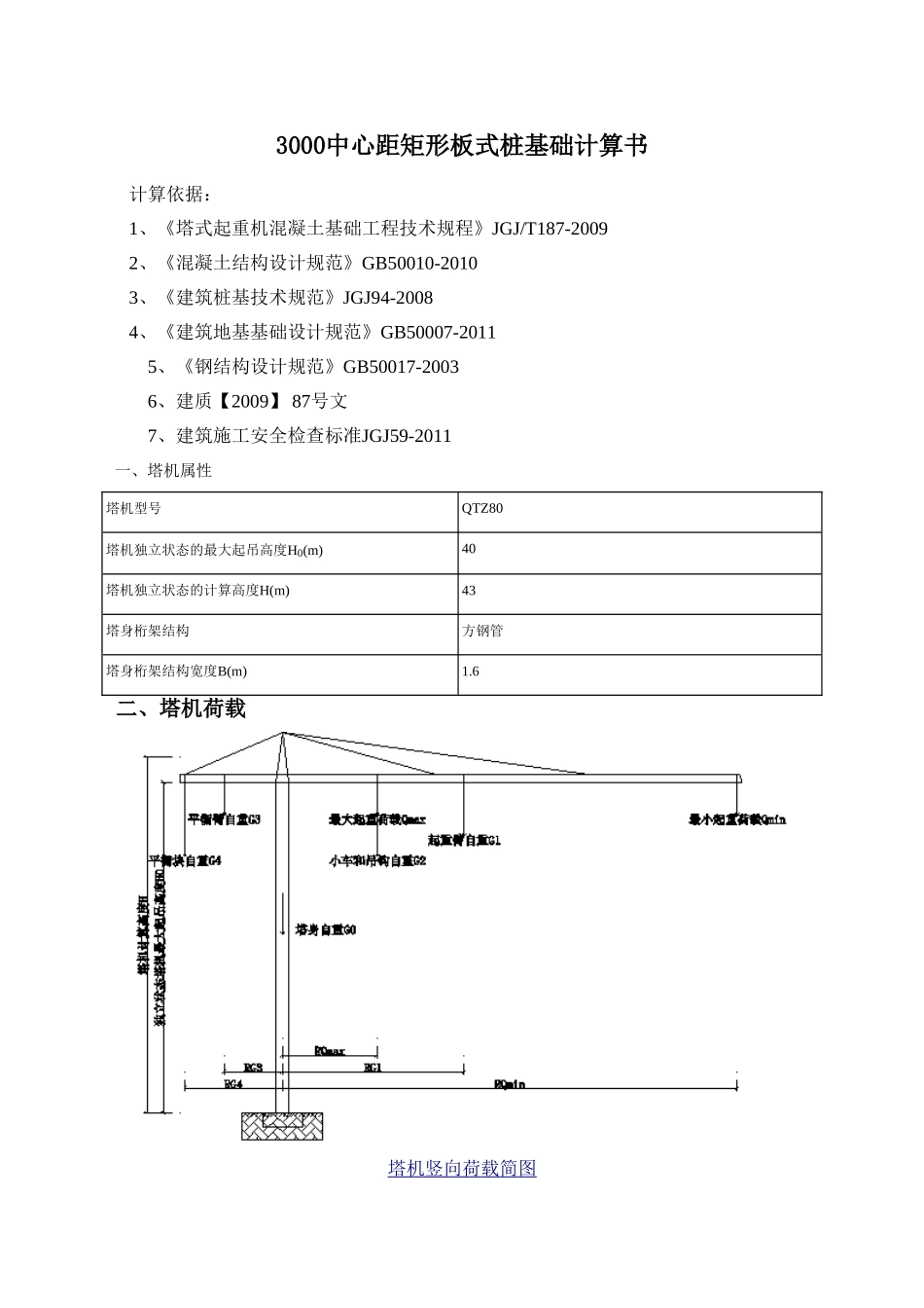 塔吊基础桩计算方案_第1页