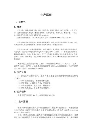 天然气液化原理