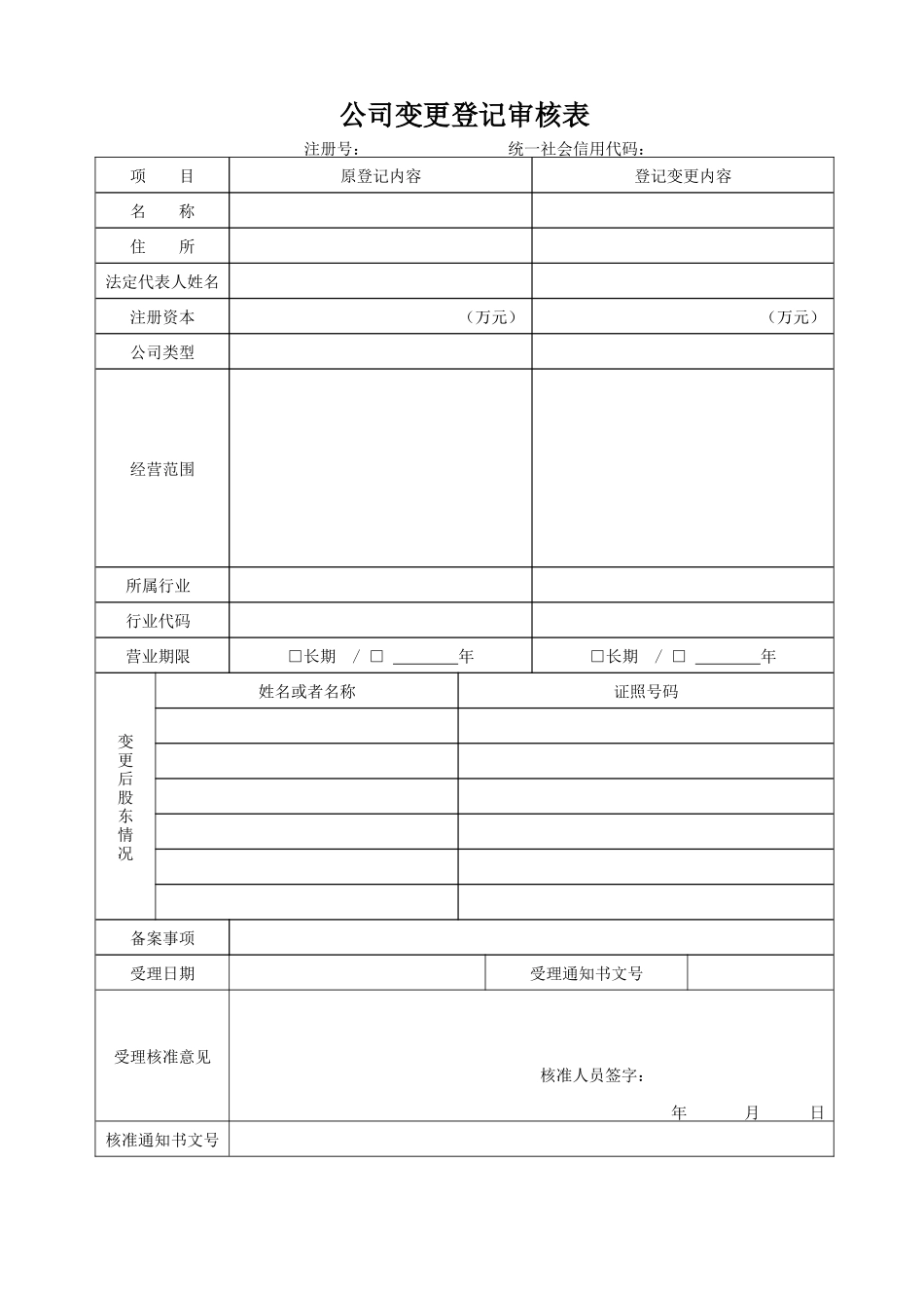 天津市公司变更登记档案_第3页