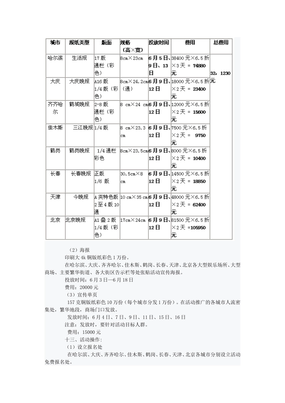 天松林海之“释放压力-拯救激情”活动策划方案_第3页