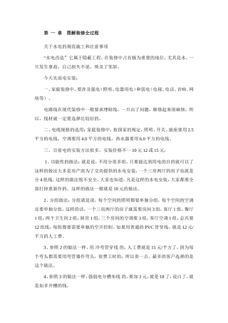 图解装修全过程