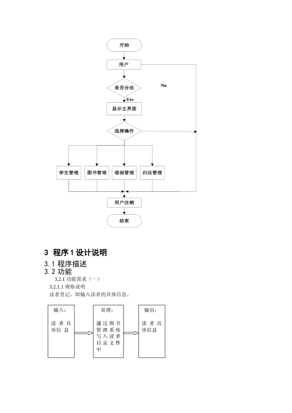 图书馆管理系统(详细设计说明书)_第3页