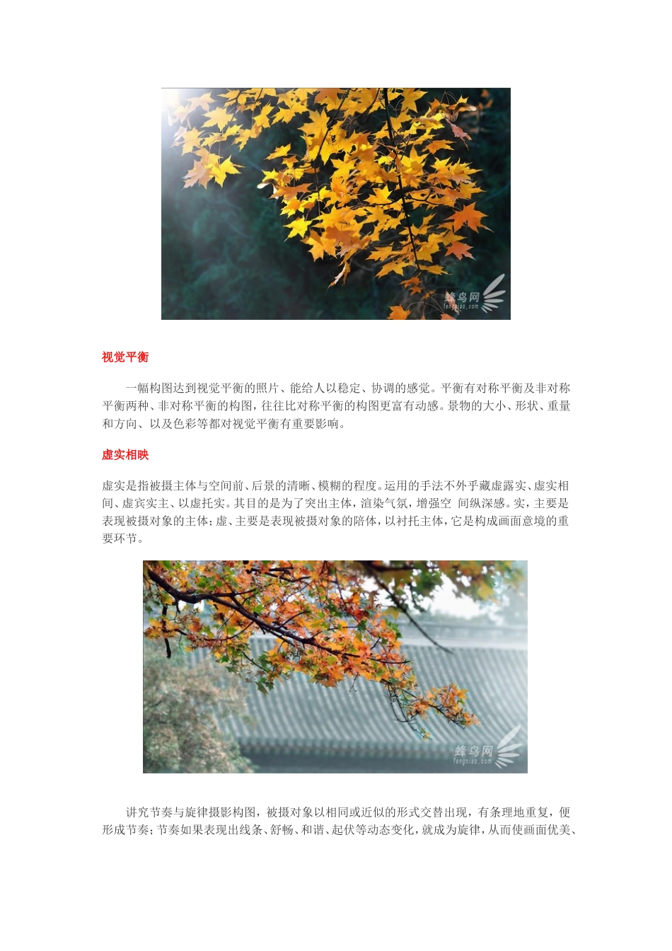 天凉好个秋—旅行摄影技巧完全攻略_第2页