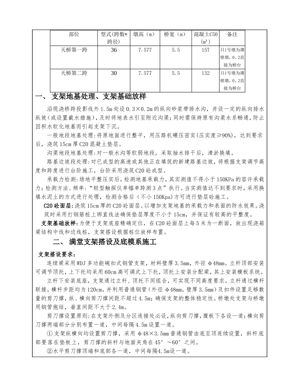 天桥技术交底_第2页
