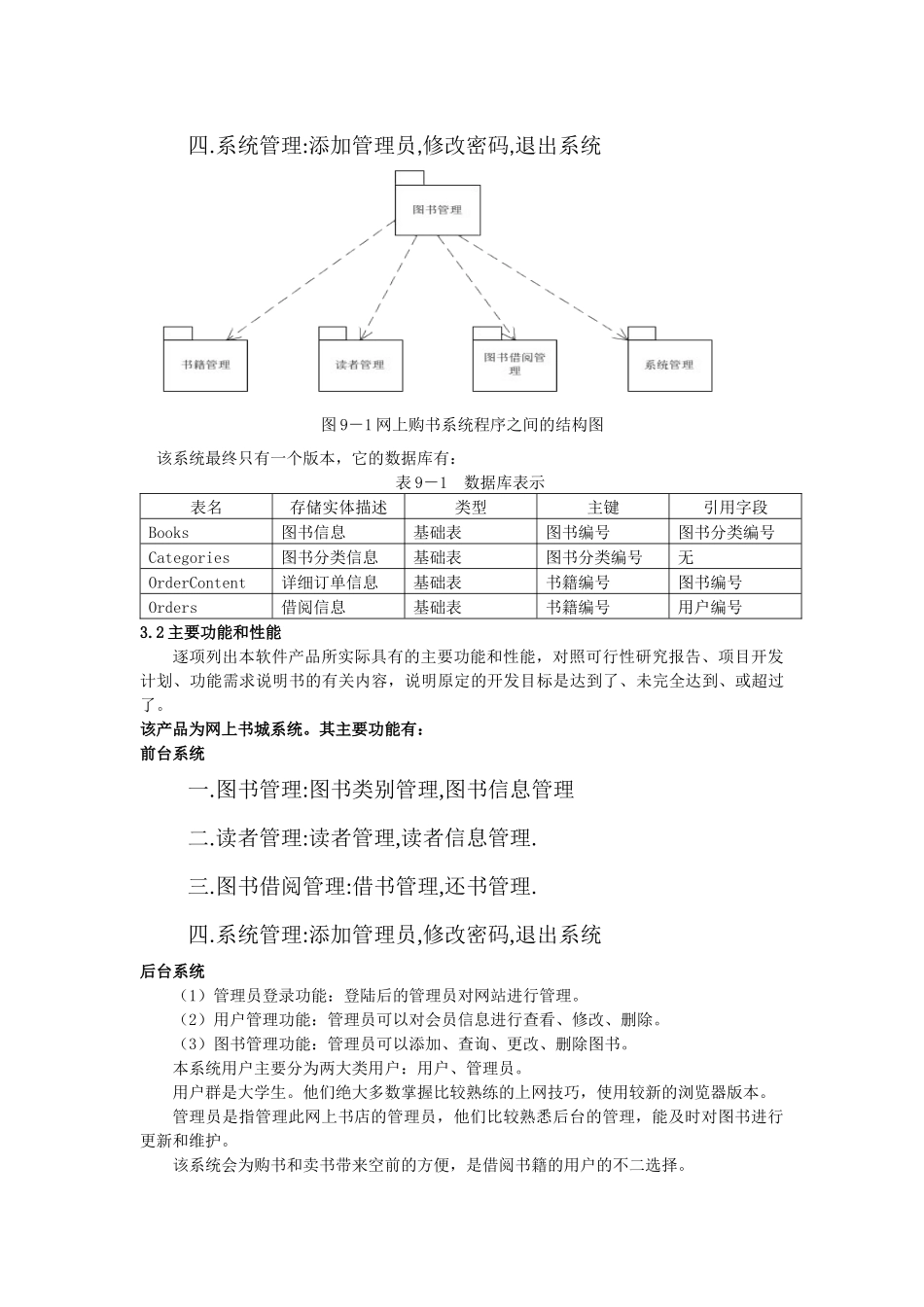 图书管理系统项目开发总结报告_第3页