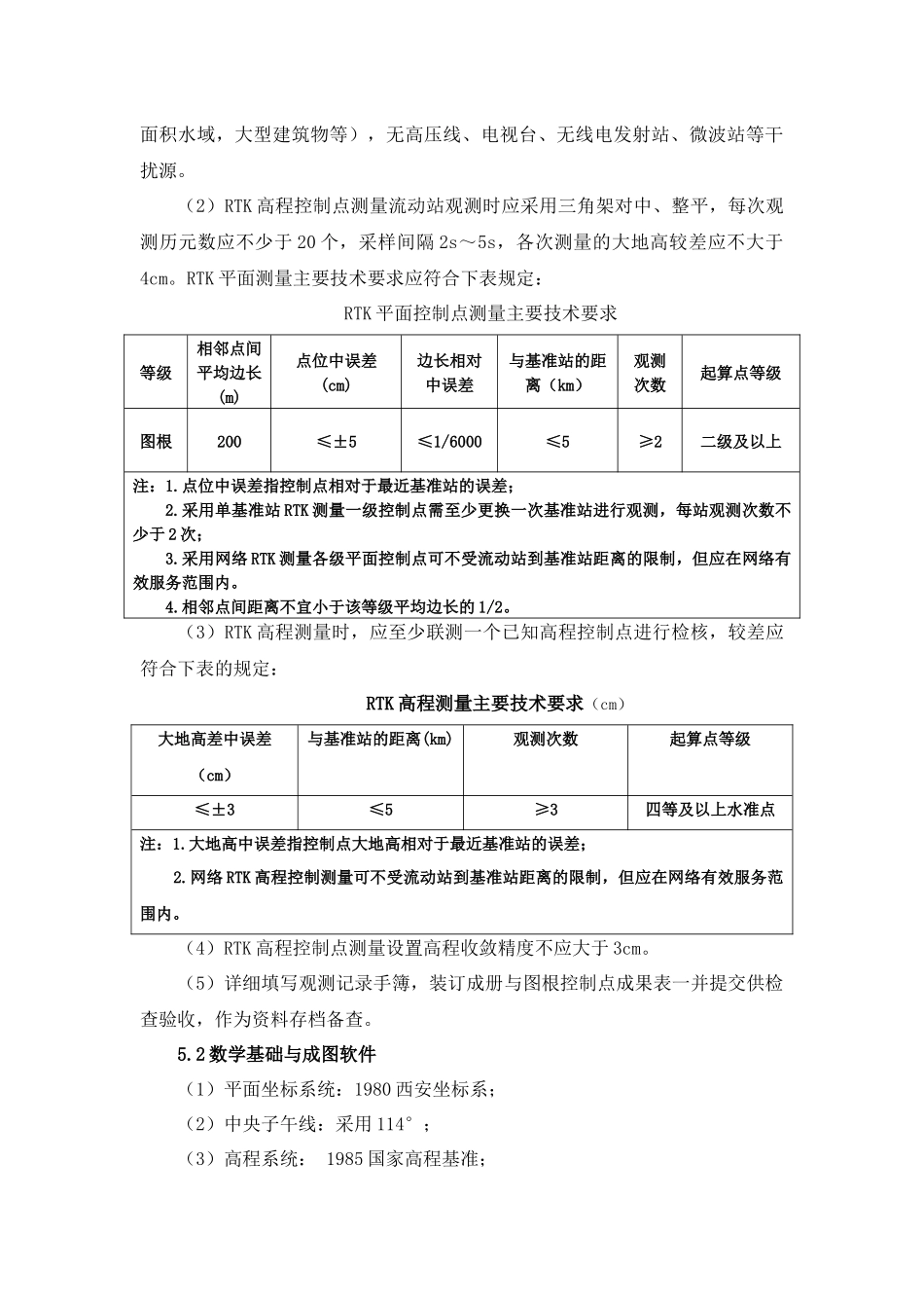 土地整理现状图测绘技术方案_第3页