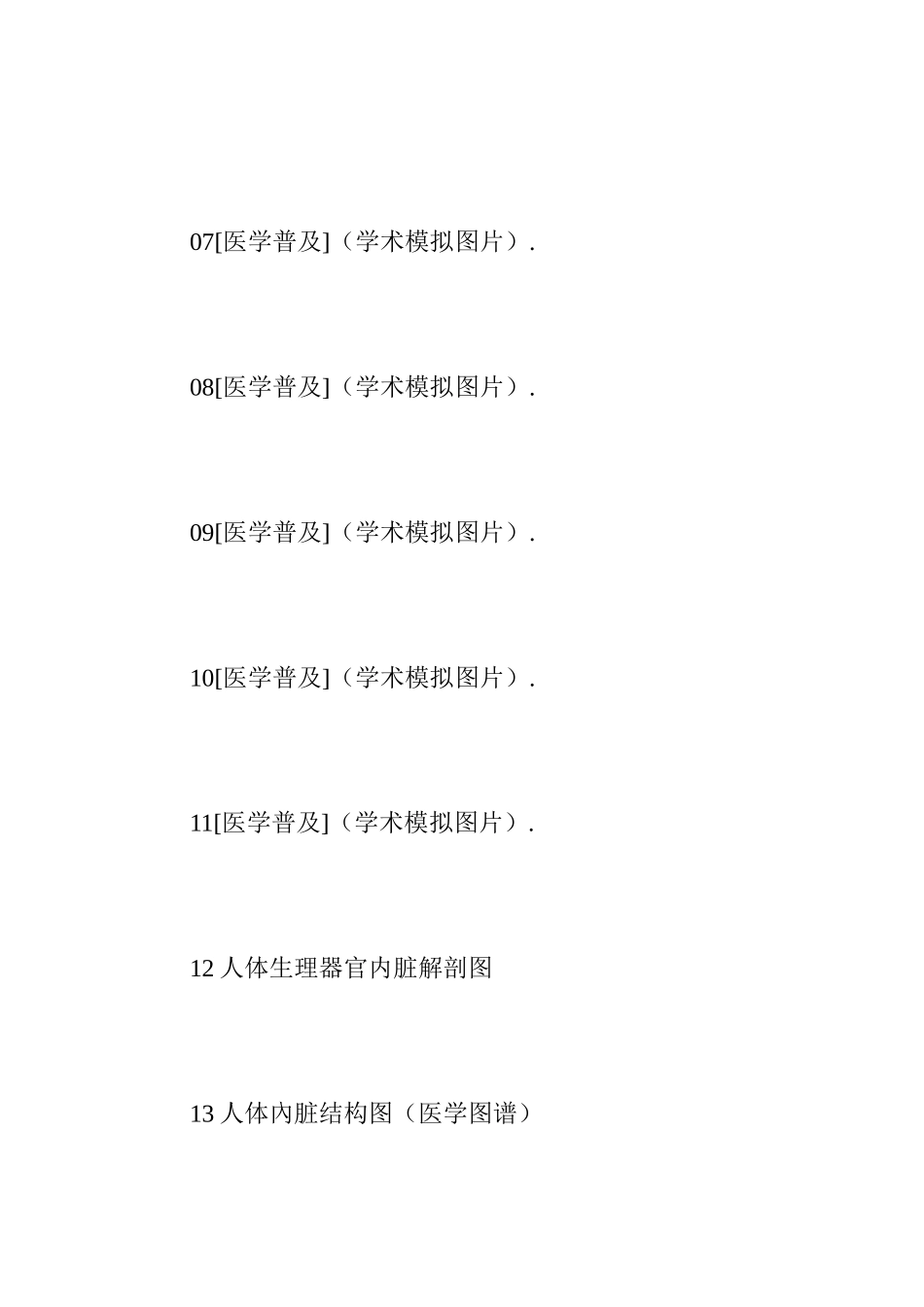 图文：人体内脏器官分布图大全_第3页