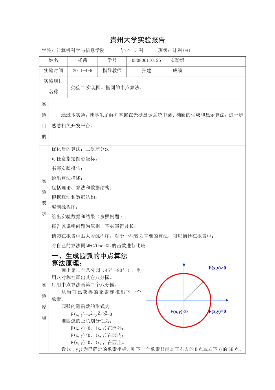 图形学-实验二_第1页