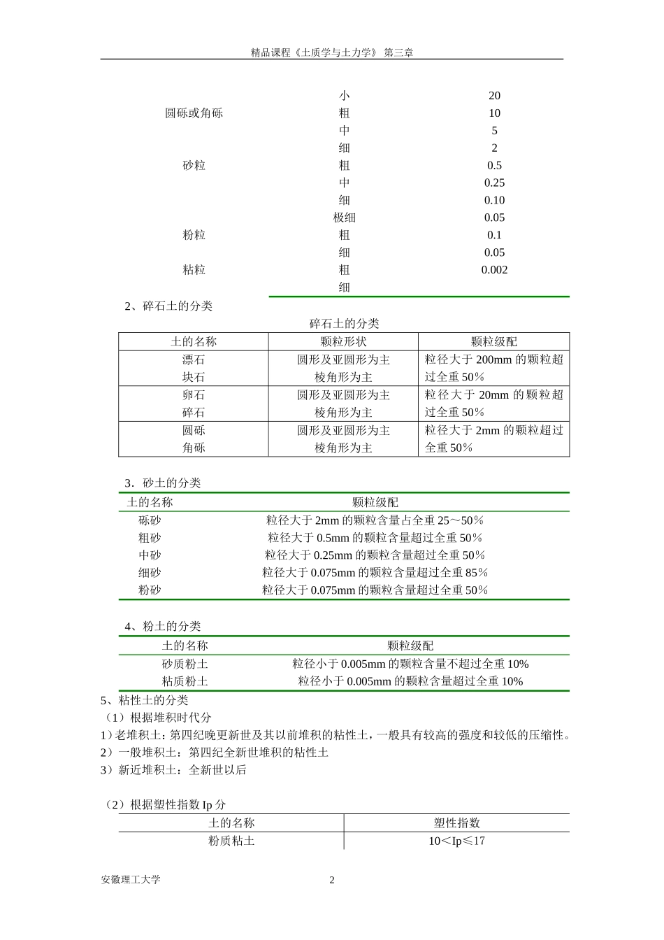 土的工程分类和特殊土的工程地质特征_第2页
