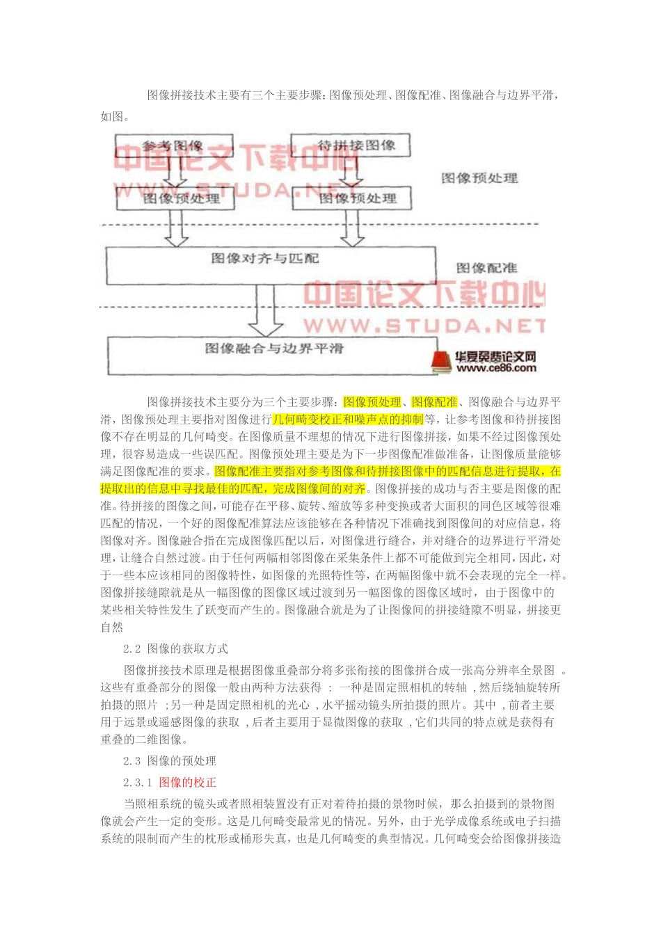 图像拼接原理及方法_第3页