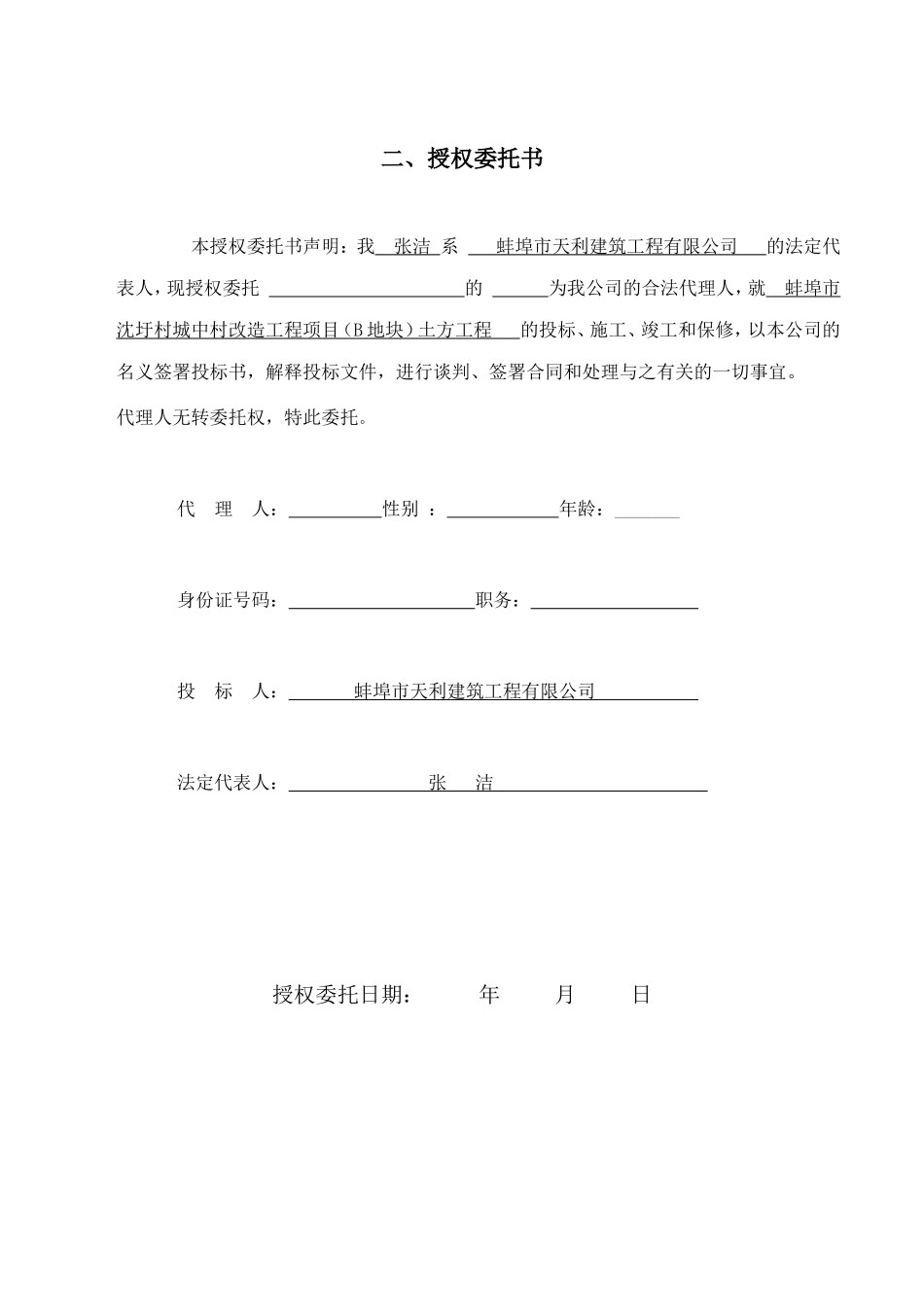 土方工程投标文件(终)_第3页