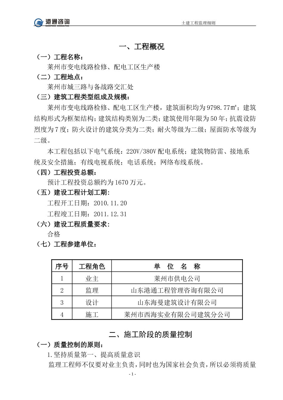 土建监理细则(范本)_第1页