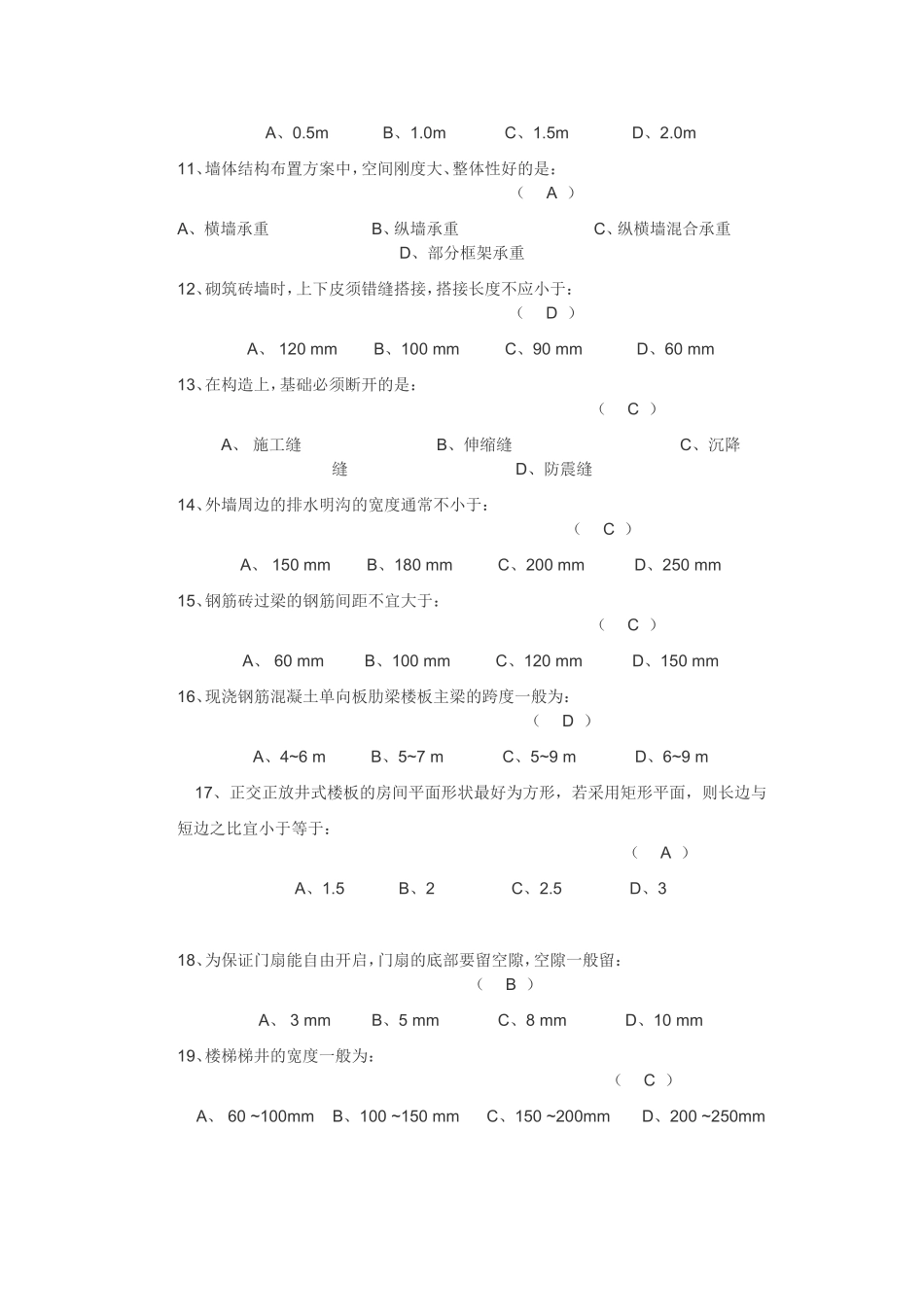 土建质安员、材料员、资料员基础知识_第2页