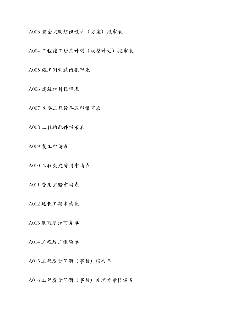 土地整理复垦项目竣工资料表格汇编(重庆江河戢工)_第3页