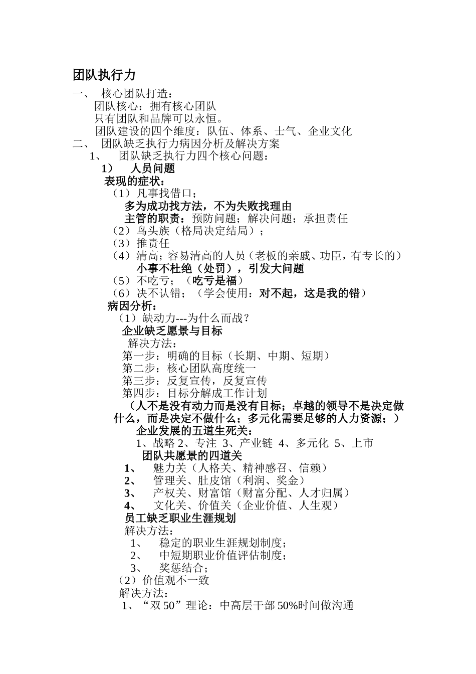 团队执行力-_第1页