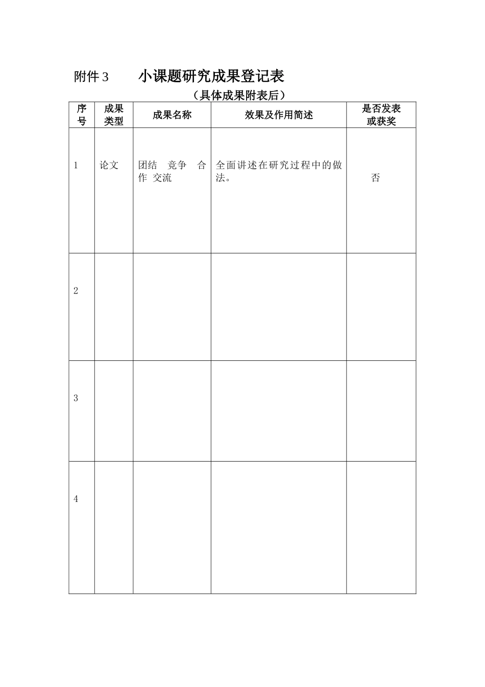 团结友爱班主任小课题立项表_第3页