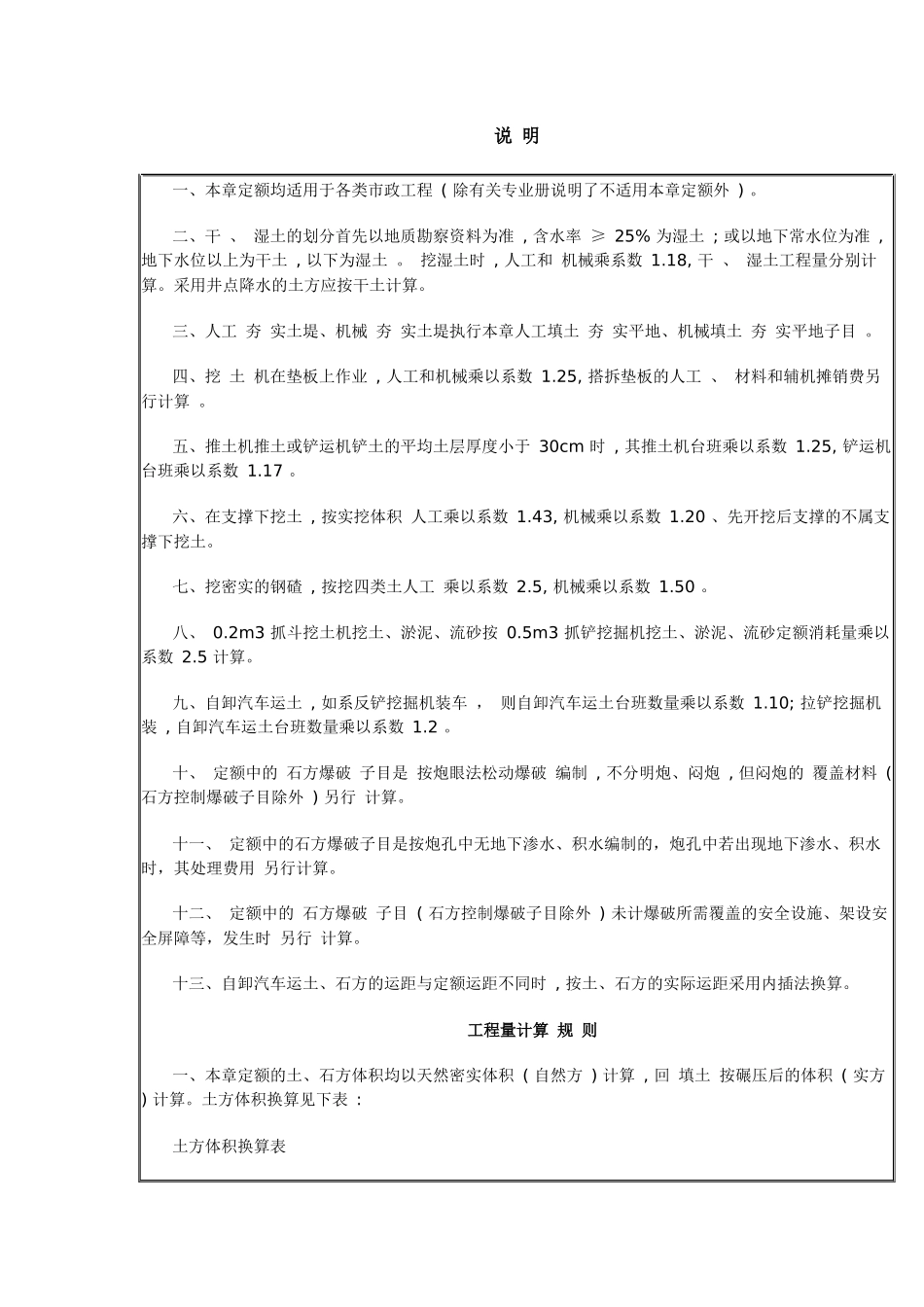 土石方工程量计算规范_第1页