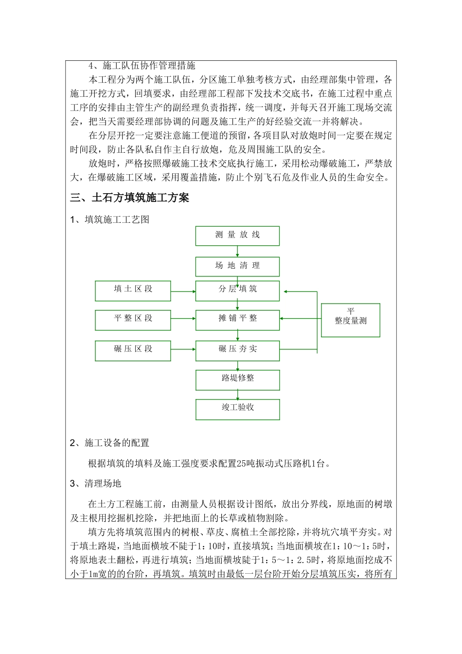 土石方开挖施工技术交底_第3页