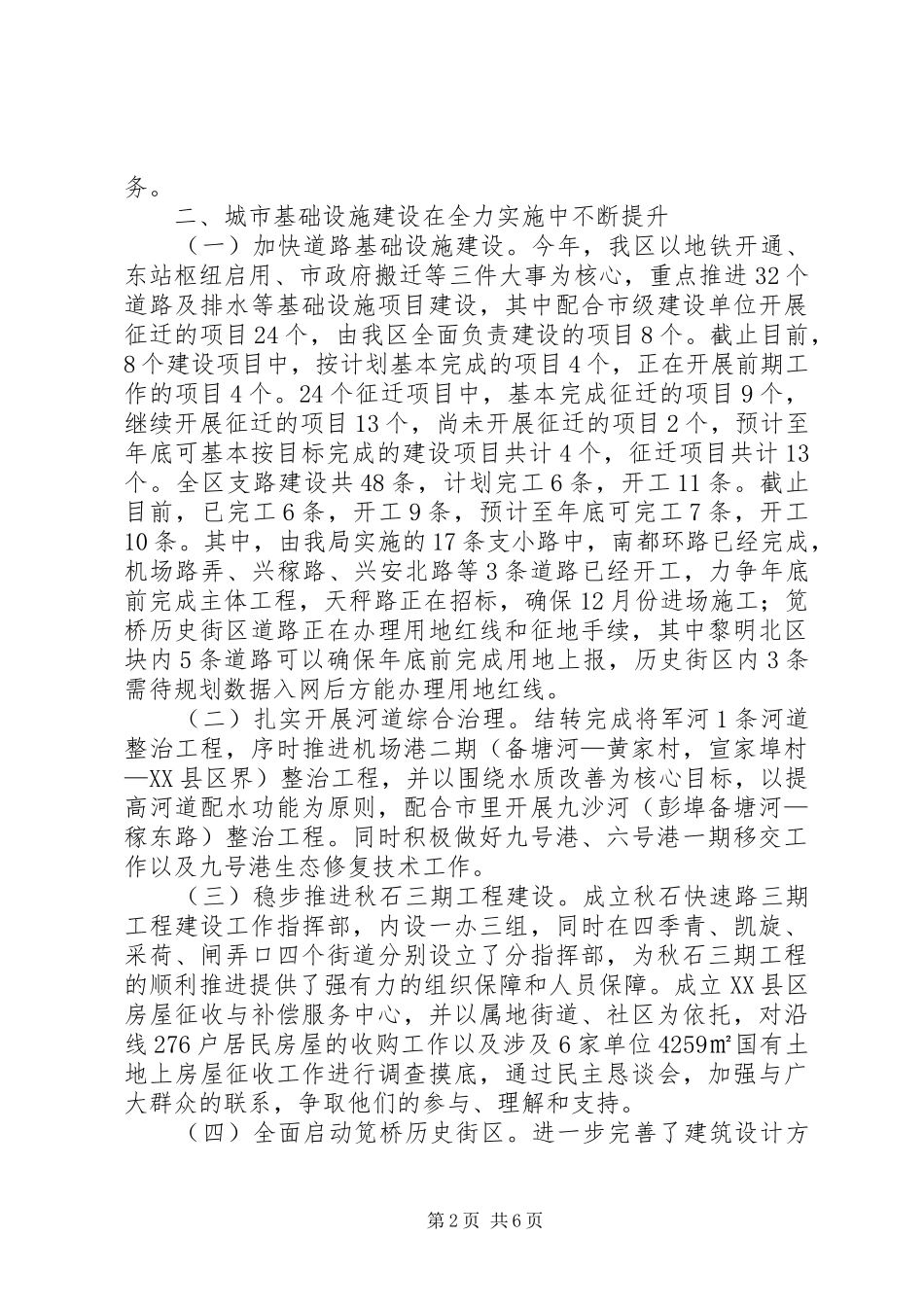 2024年区住建局年终工作总结_第2页