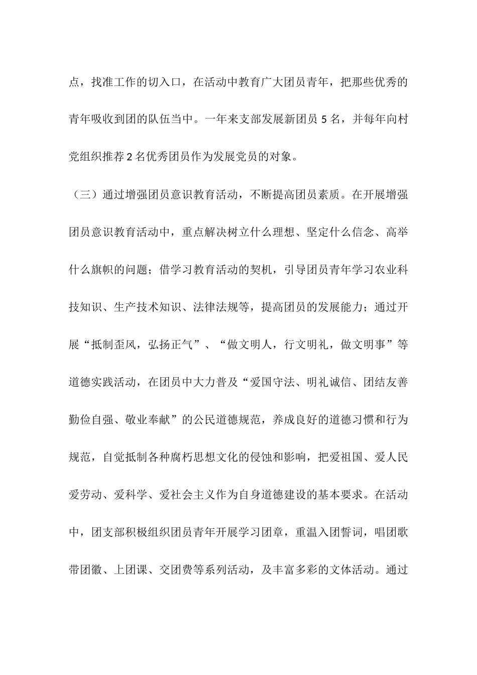 团支部五四红旗团支部申报材料_第3页