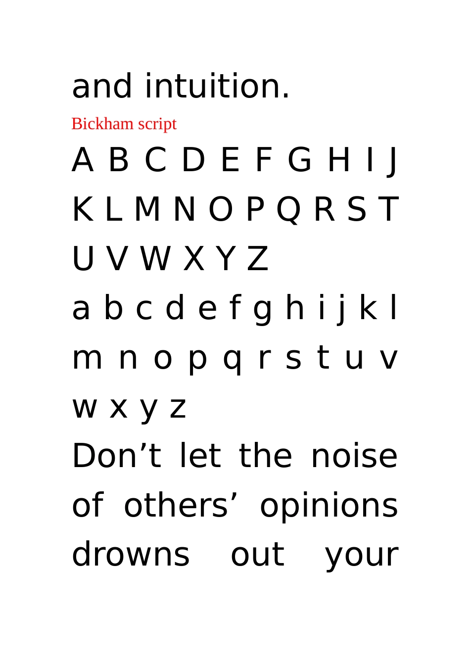 外国人常用英语手写体_第3页