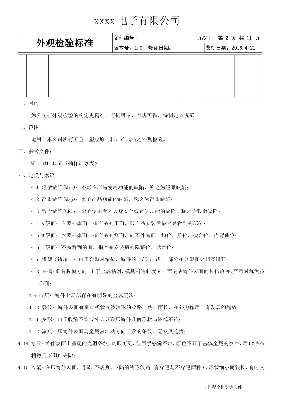 外观检验标准_第2页