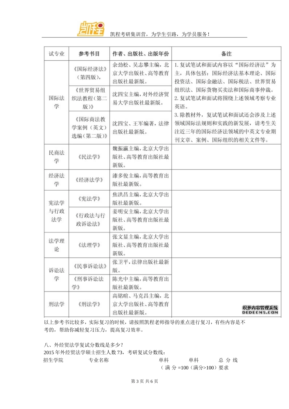 外经贸法学就业容易吗？_第3页