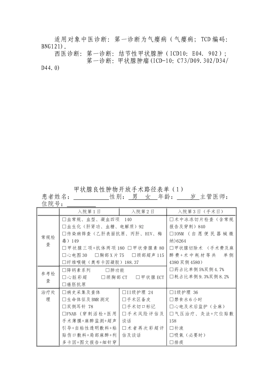 外科——瘿病中医临床路径及诊疗方案_第3页