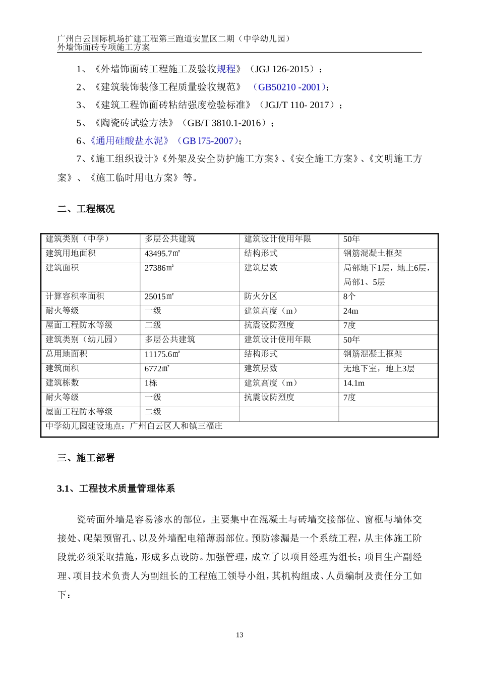 外墙饰面砖专项施工方案_第2页