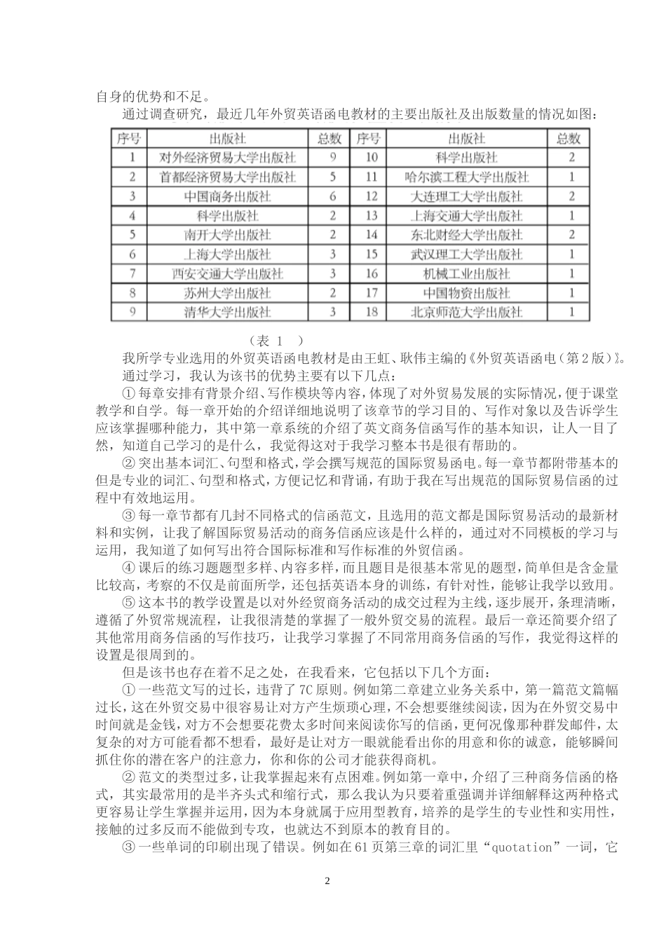 外贸英语函电教材对比分析_第3页