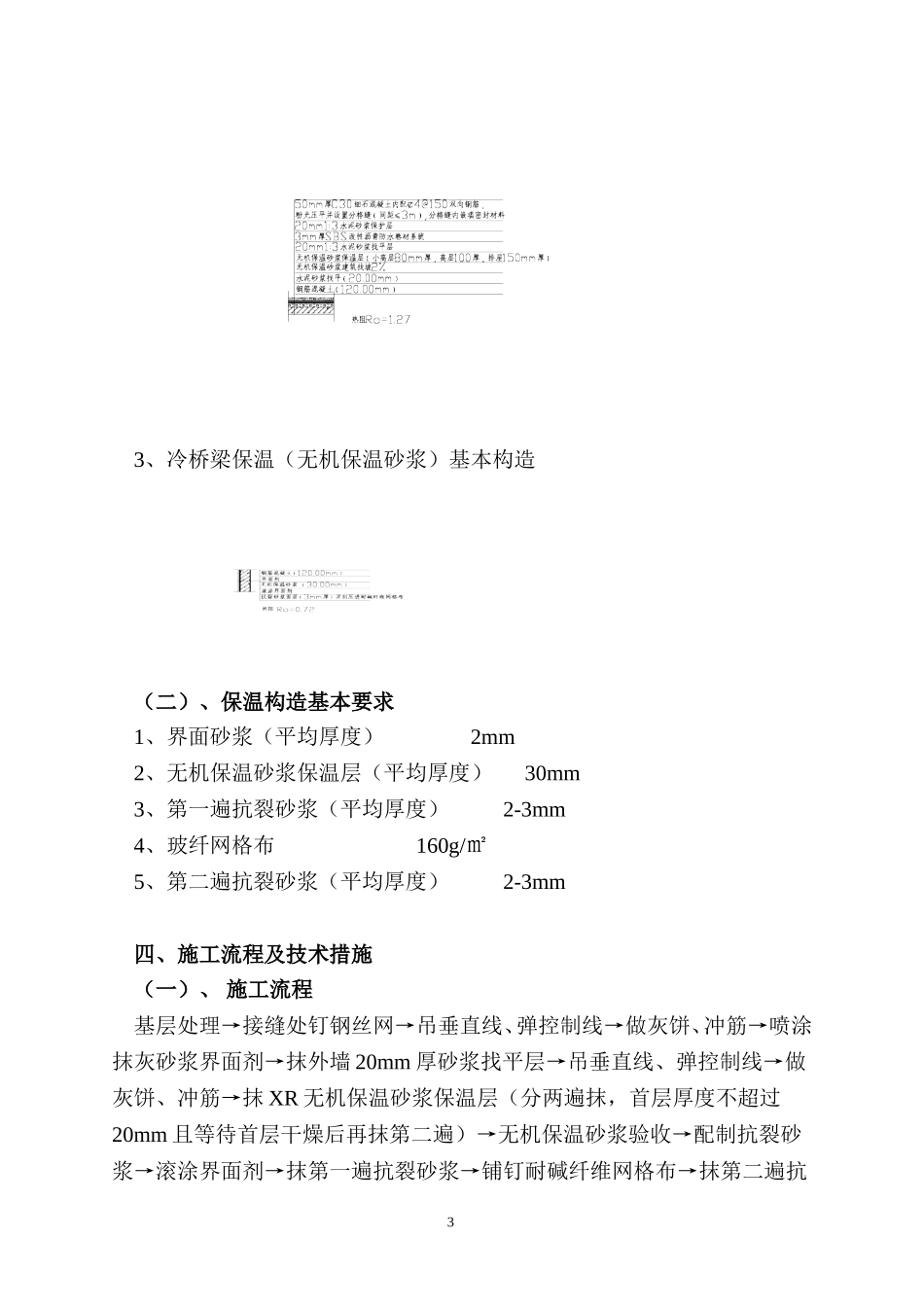 外墙无机保温砂浆保温专项施工方案(最新版)_第3页