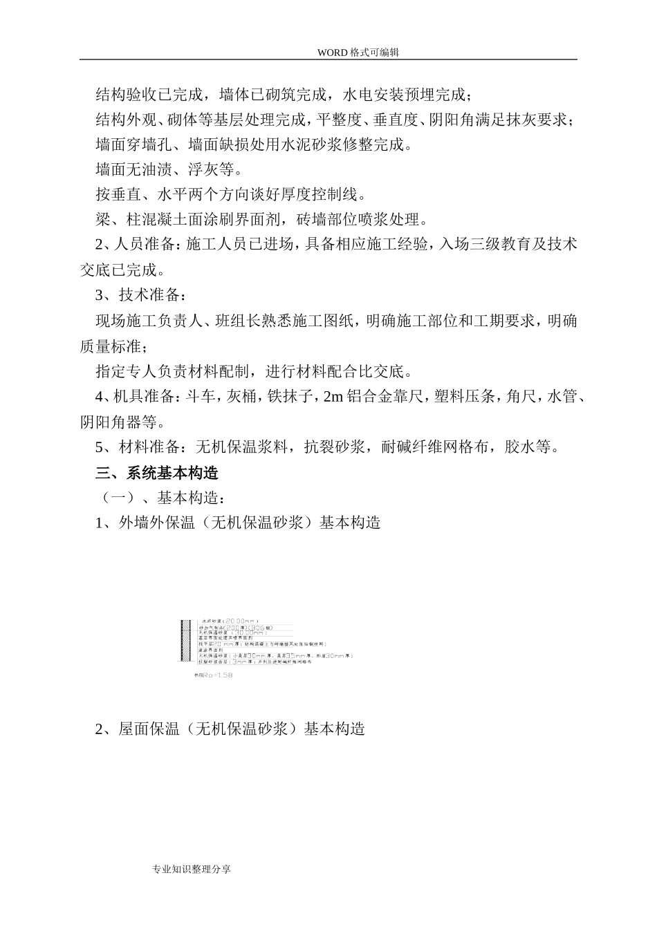 外墙无机保温砂浆保温专项施工设计方案(最新版)_第2页