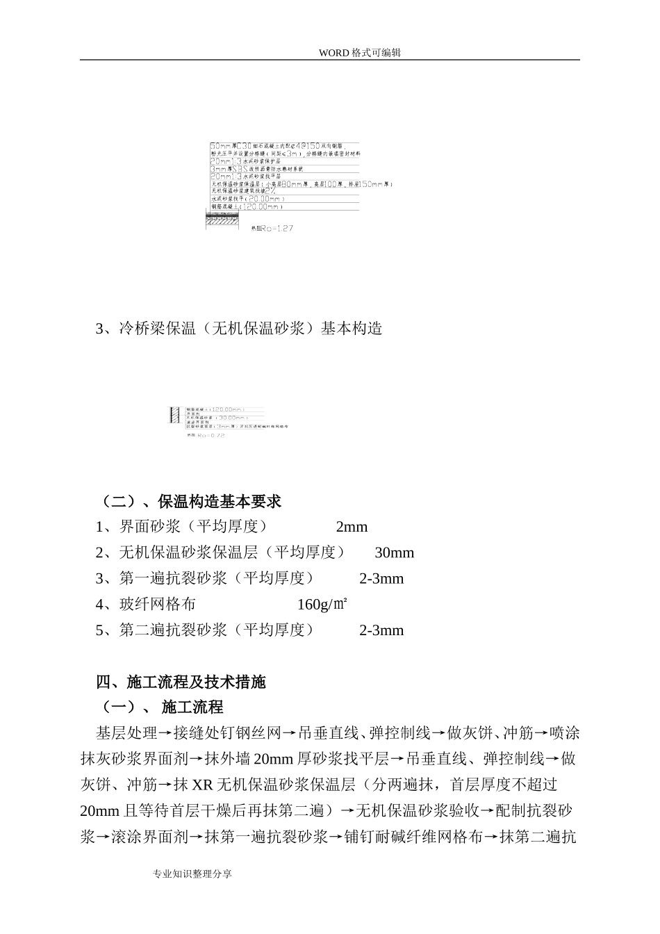 外墙无机保温砂浆保温专项施工设计方案(最新版)_第3页