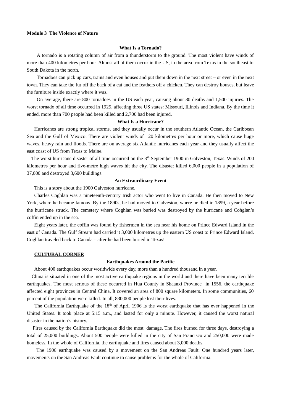 外研社版必修3课文原文及中文翻译_第3页