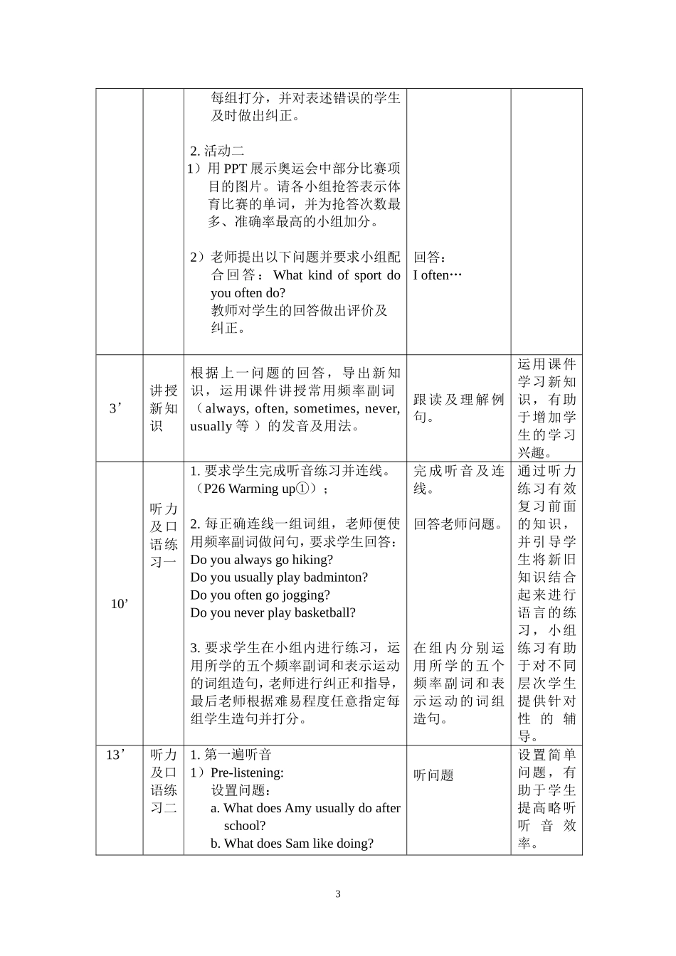 外研中职国规英语教材-基础模块(修订版)第一册unit3-I-like-playing-badminton_第3页