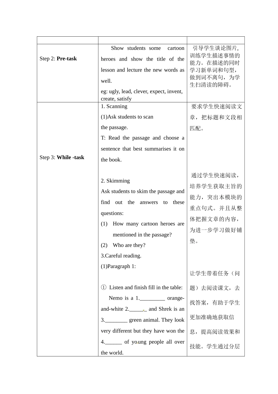 外研版八年级英语下Module5-Unit2教学设计_第2页