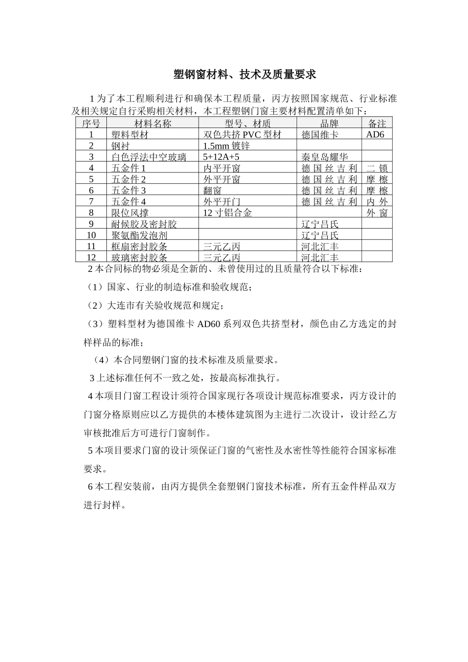 外装技术质量标准_第3页