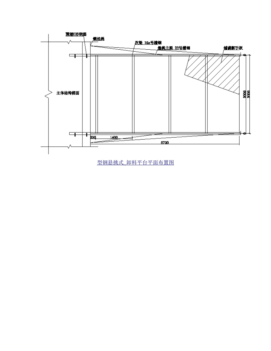 型钢悬挑卸料平台计算书_第2页
