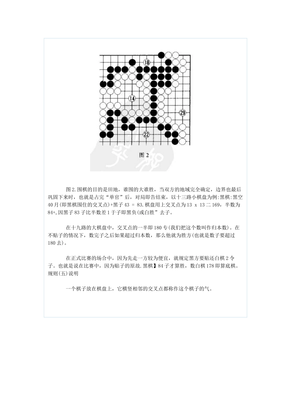 围棋规则及说明_第2页