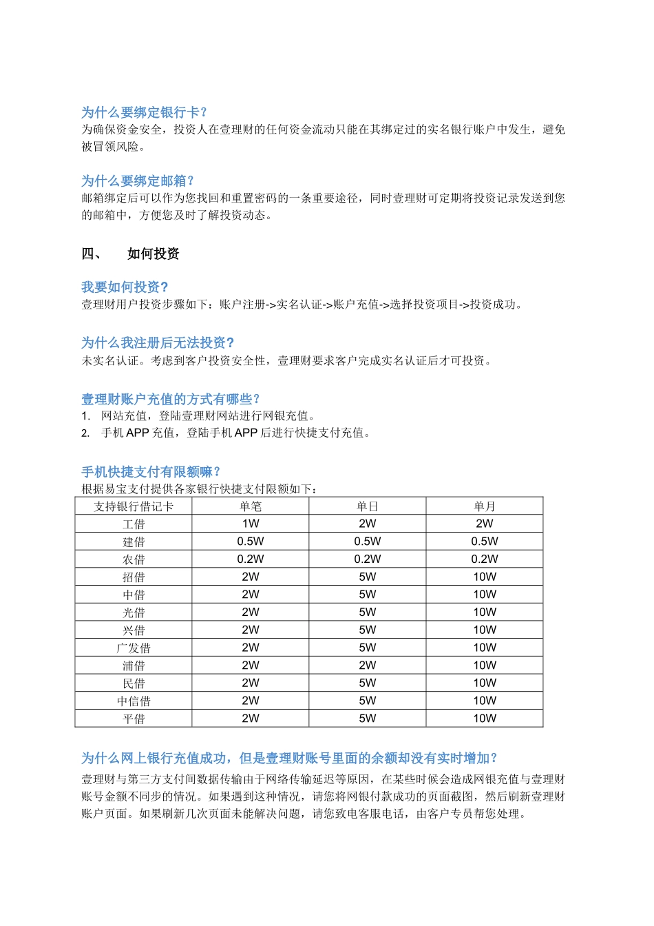 壹理财FAQ(定稿版)_第3页