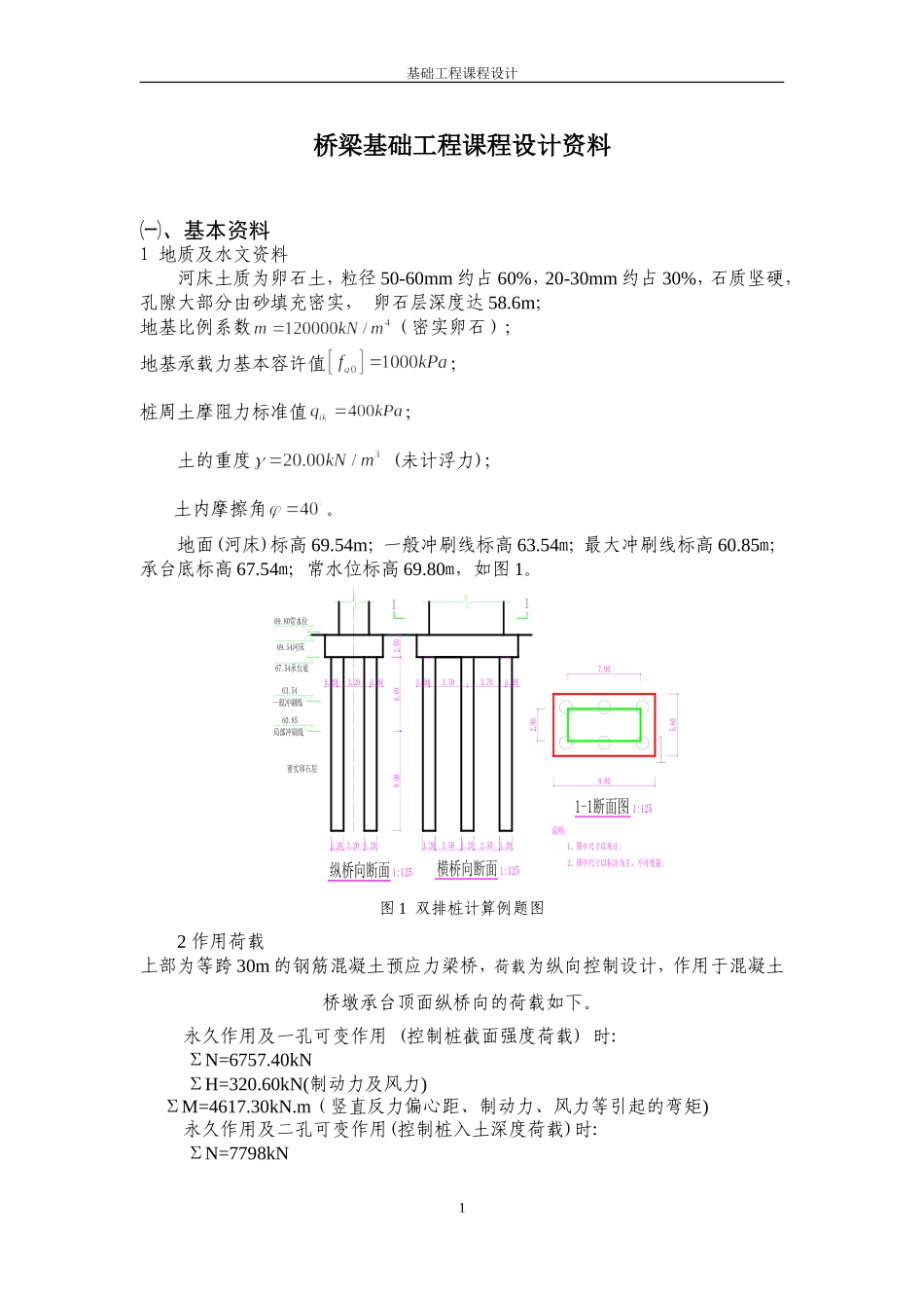 夏开宗-基础工程课程设计_第1页