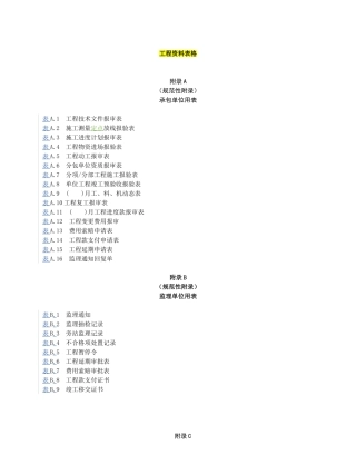 园林工程资料表格完整版(最新)