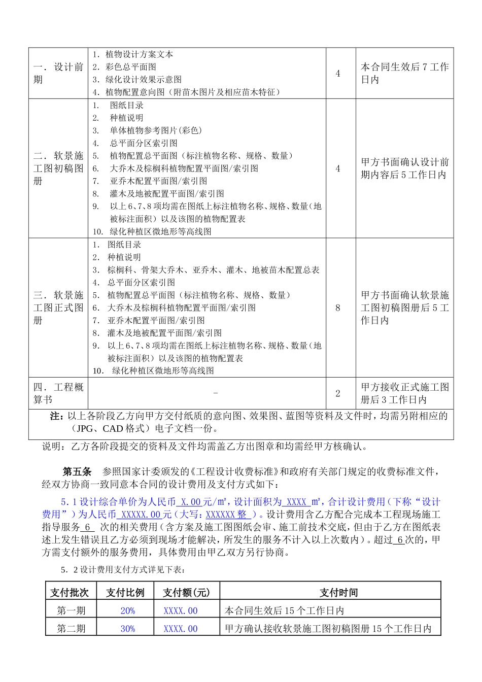 园林景观设计合同_第3页