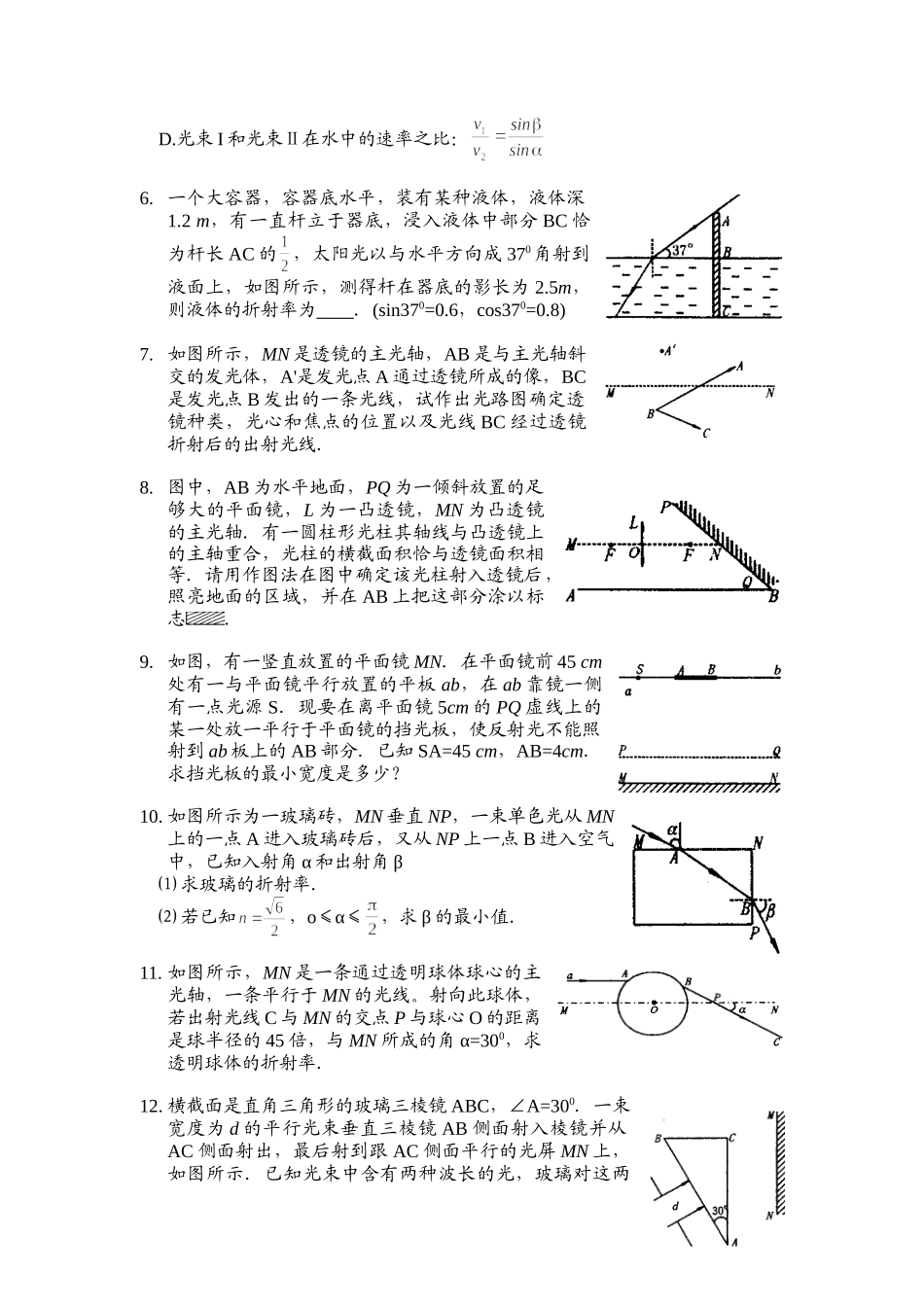 高考创新题10几何光学_第2页