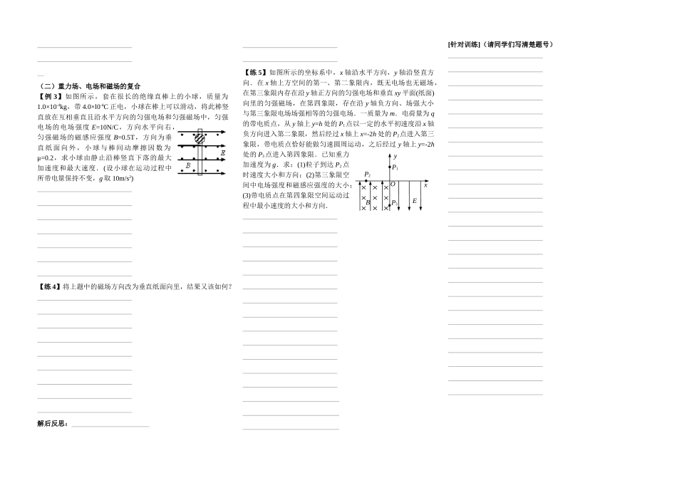 《带电粒子在复合场中的运动》_第2页