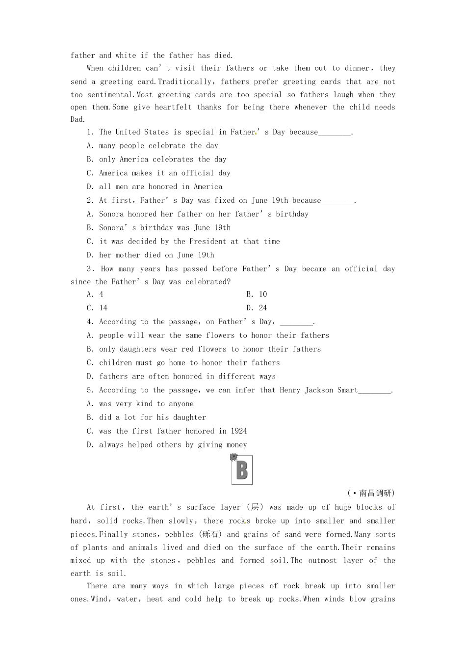 山东省高考英语 Module 5　Cloning总复习 外研版选修6　_第3页
