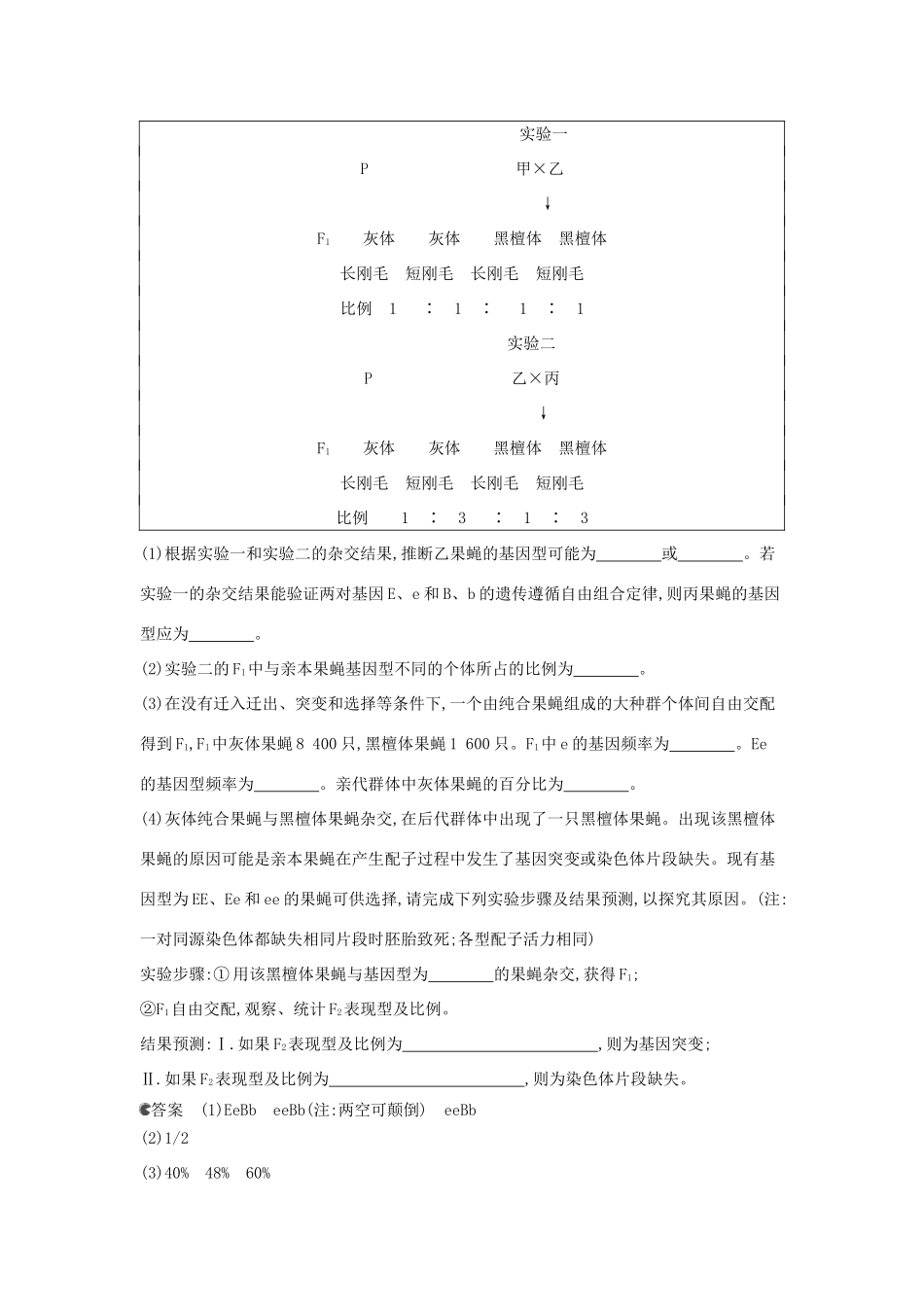 （新课标版）高考生物真题分类汇编 专题12 基因的自由组合定律_第2页