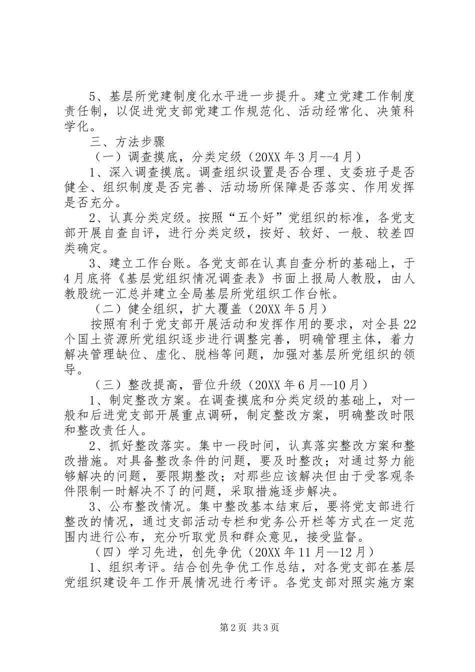 2024年国土局党组建设方案_第2页